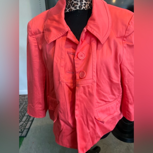 Worthington Coral Button-Up Jacket - Picture 1 of 3